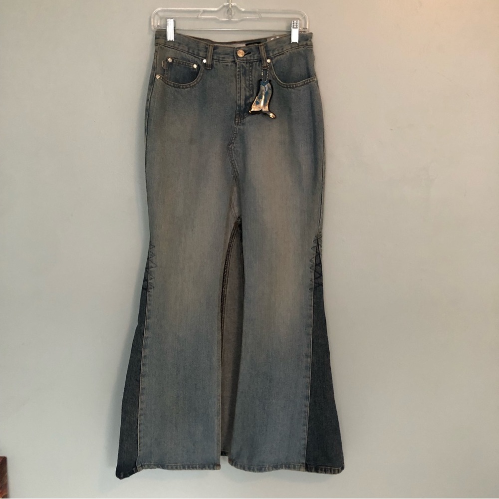 Crest Long Denim Skirt Sz. 5/6 NWT